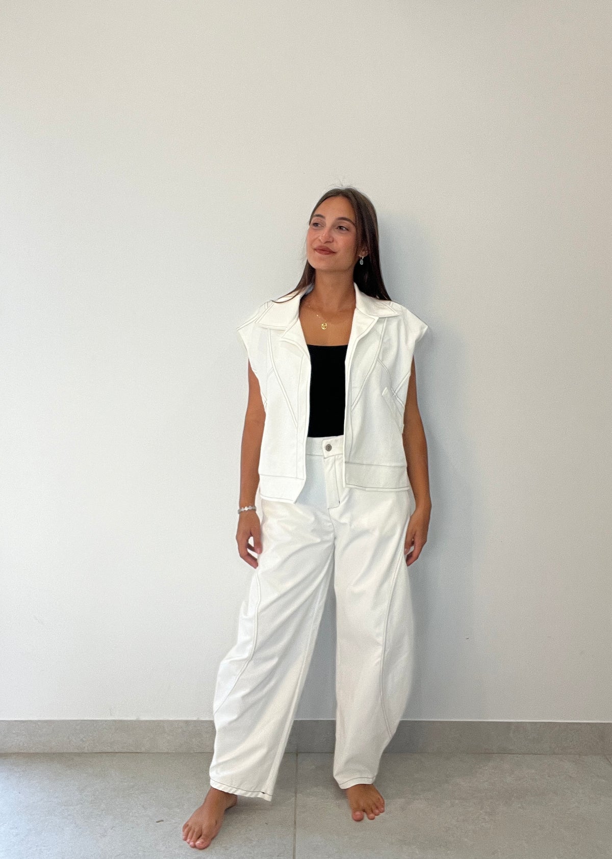 Conjunto India chaleco y pantalón