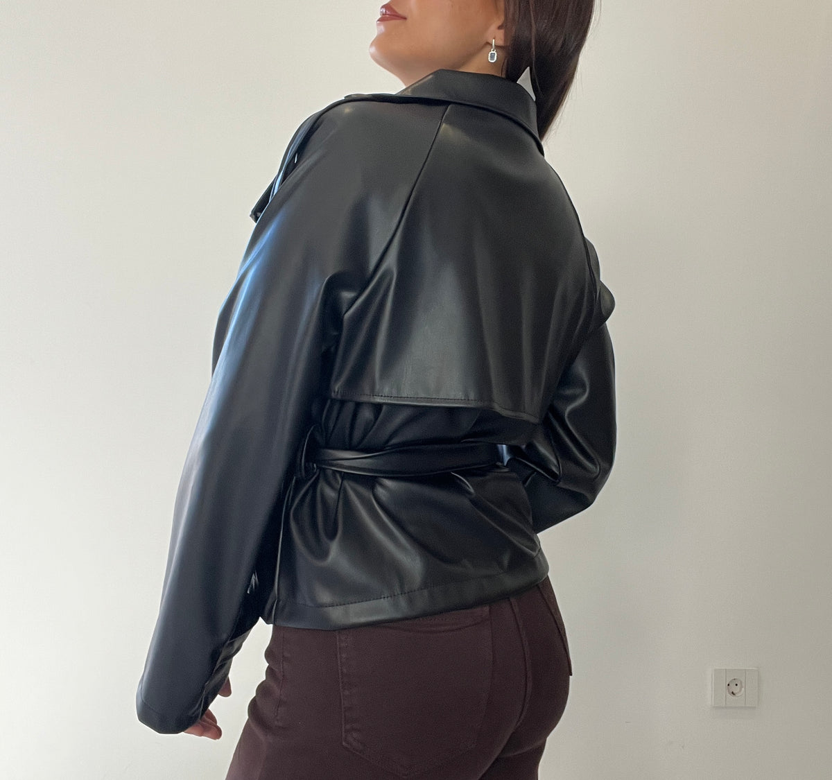 Chaqueta polipiel 3 colores