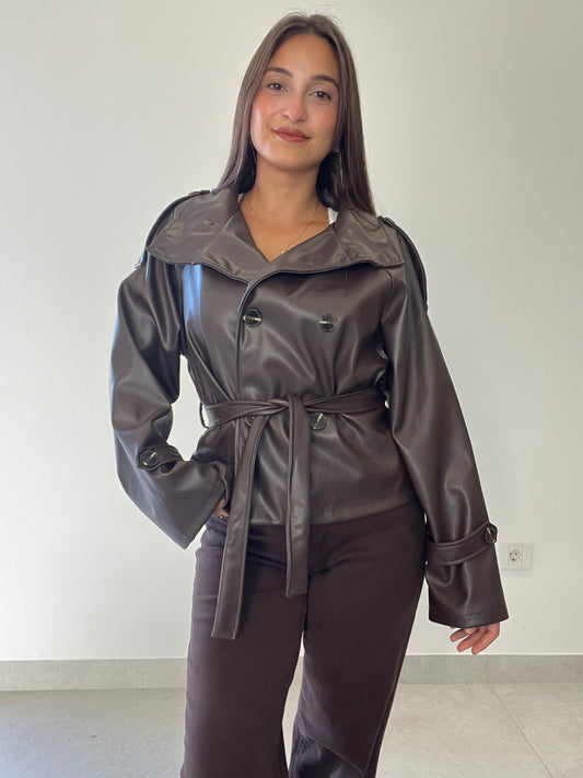 Chaqueta polipiel 3 colores